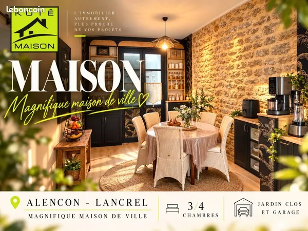 Maison de ville 6 pièces 111 m²