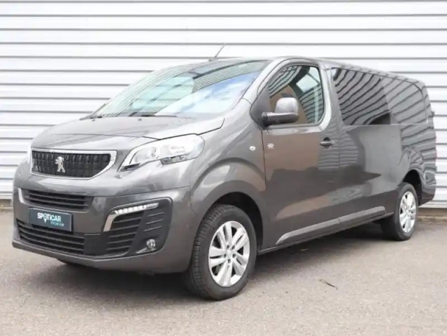 Peugeot Expert fg long 2.0 bluehdi 150ch s&amp;s cabine approfondie fixe asphalt / dangel 4x4 / 6 places