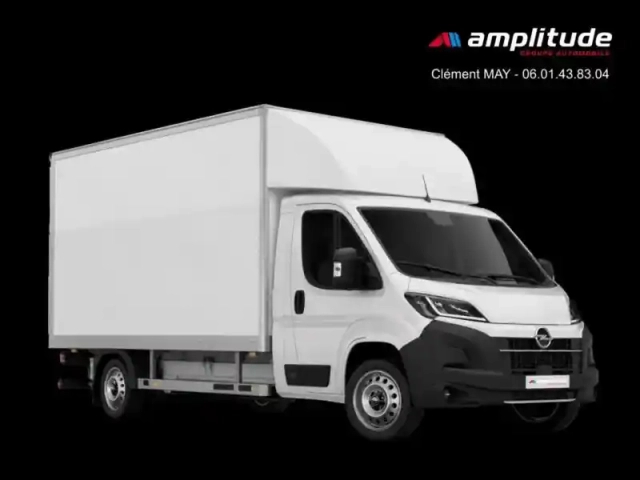 Opel Movano grd vol l3 3.5t renforcé heavy duty diesel 140ch (hayon + auvent) advance