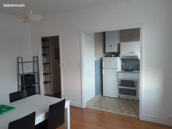 Appartement F2 44m² meublé