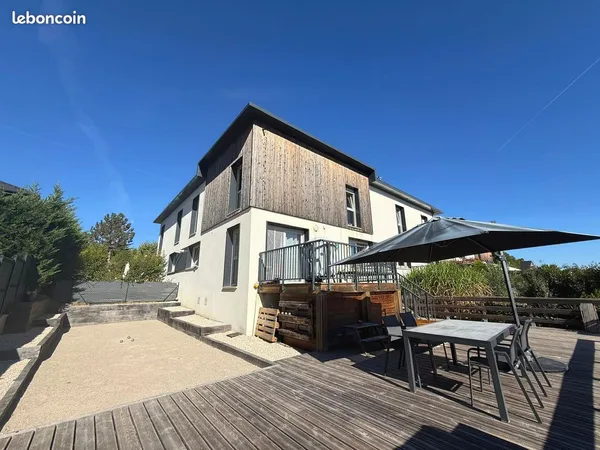 Maison mitoyenne 4 pièces - 102 m² - Vétraz-Monthoux - Vue montagnes - Jardin & double garage