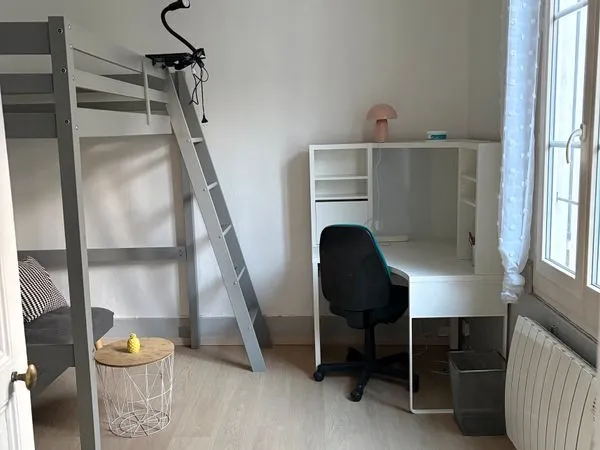 Immeuble de 2 appartements meublés type1 de 24m2+grenier