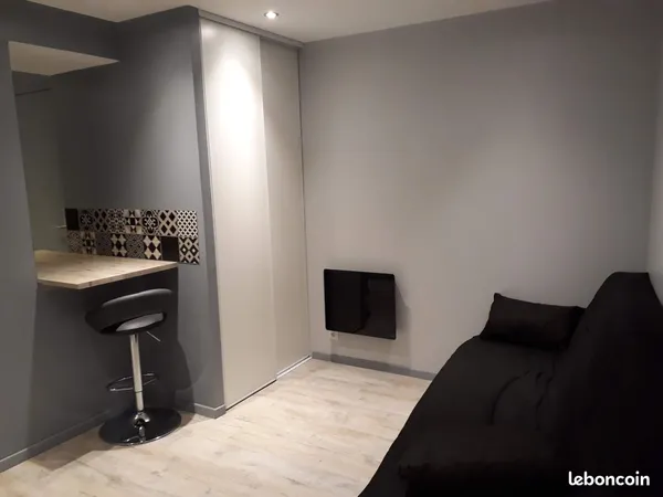 Studio meublé 22 m² - 112 Rue pont du Gât Valence