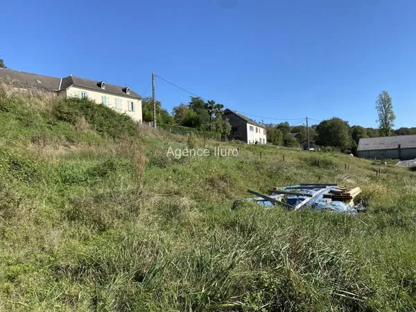 Proximite Oloron - Terrain De 1150 M² Avec Vue Pyrenees. Baisse De Prix.
