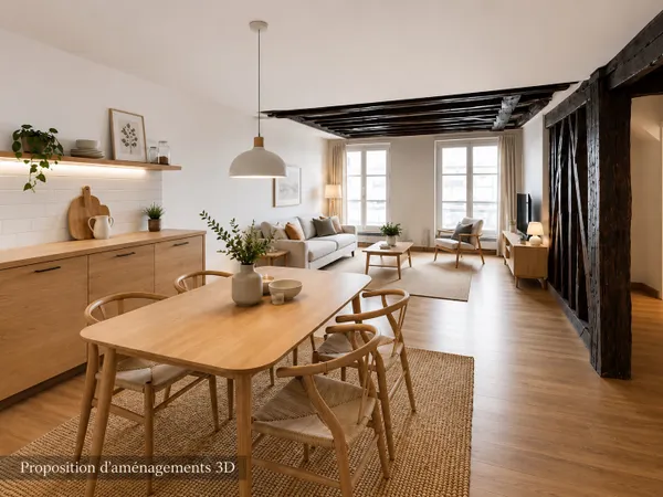 Vends appartement à rafraîchir