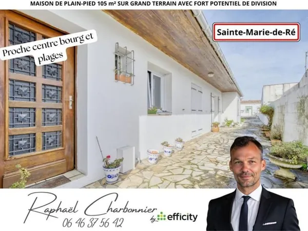 Maison Vente Sainte-Marie-de-Ré 5p 105m² 550000€