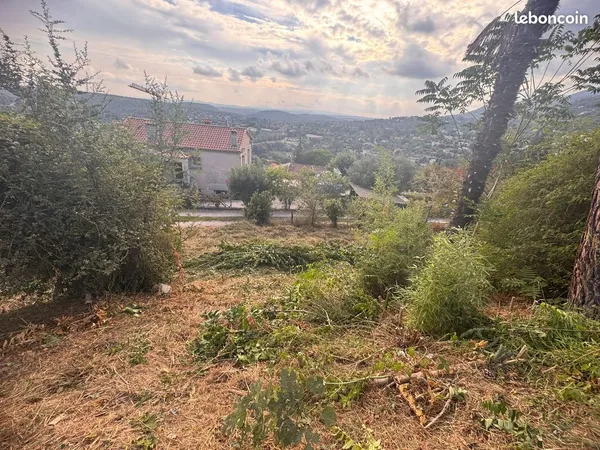 Terrain à bâtir hauteurs de Vence