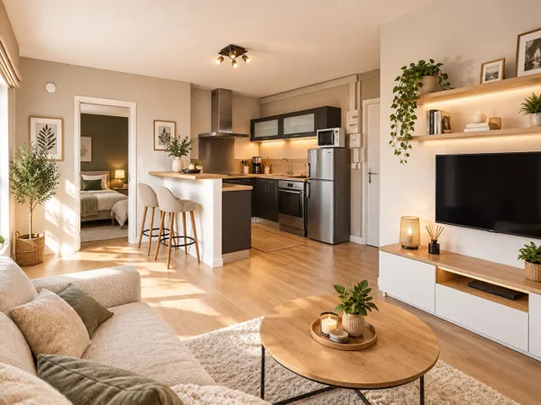 Appartement 2 pièces 38 m²