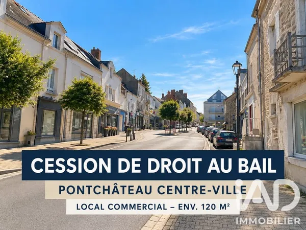 Commerce 1 pièce 120 m²