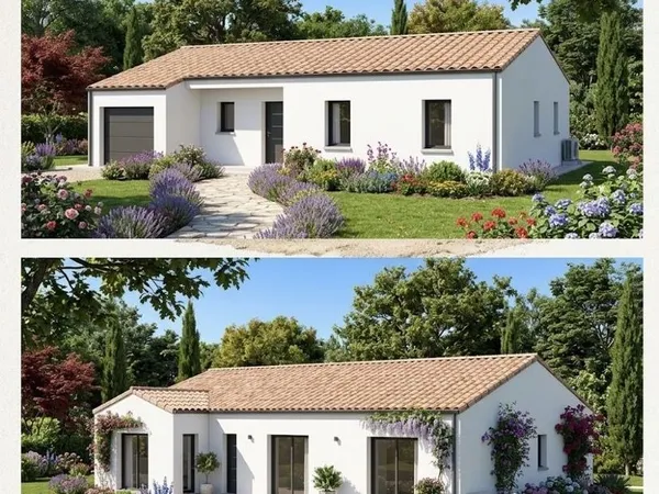 Maison 103 m² avec terrain à L'HERMENAULT