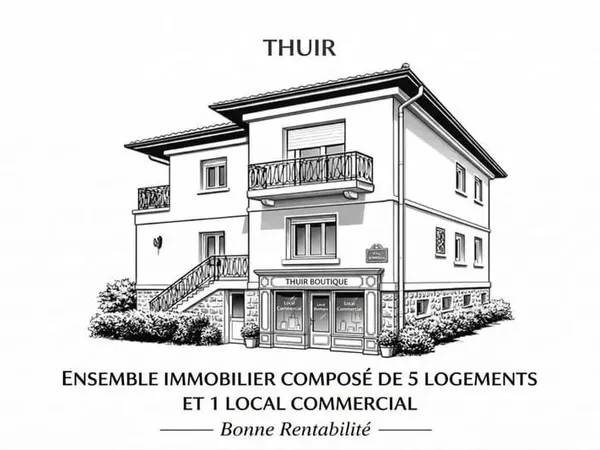 Immeuble 300 m²