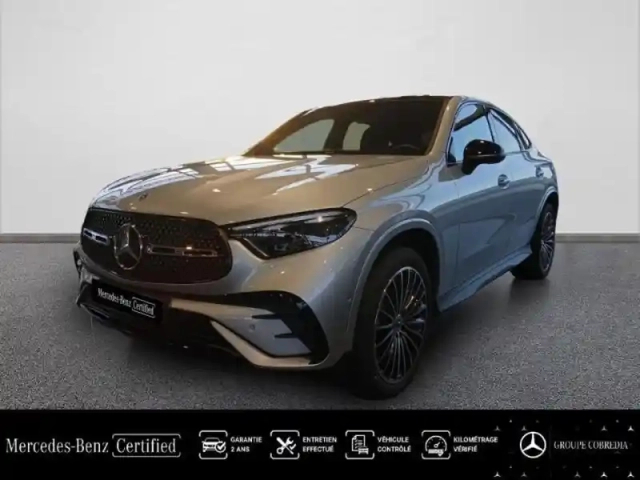 Mercedes Glc coupé 300 e hybrid 204+136ch amg line + 4matic 9g-tronic — photo 1