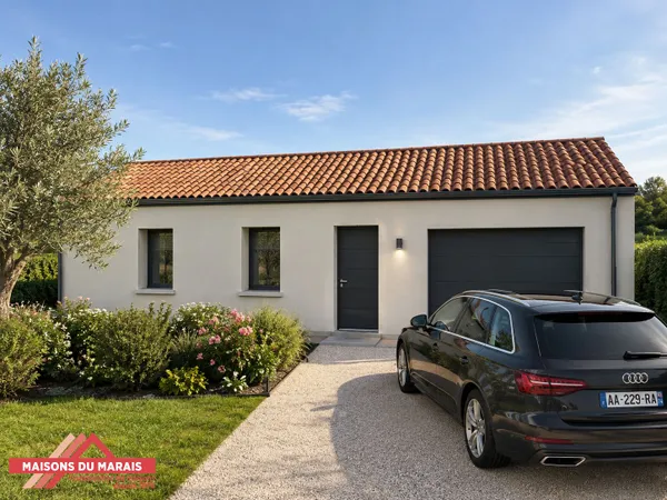 Terrain + maison 95 m²