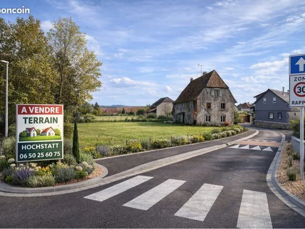 Terrain constructible 10 ares