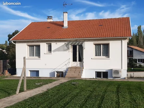 Maison 4 pièces 78 m² - terrain 1240 m²