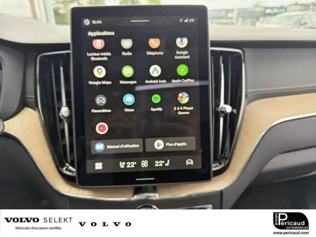 Volvo Xc60 t6 awd hybride rechargeable 253 ch+145 ch geartronic 8 — photo 18