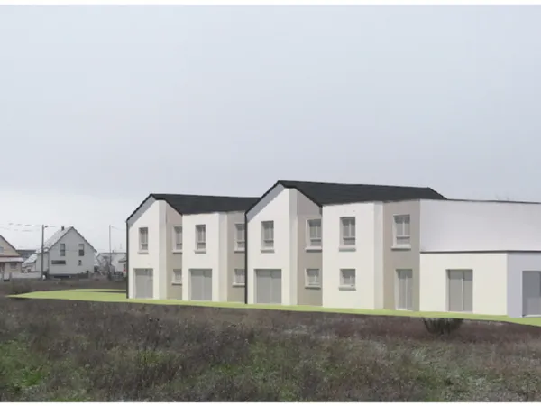 Maison jumelée neuve 3 chambres 115m2 + garage 17m2