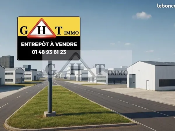 Local industriel 820 m²