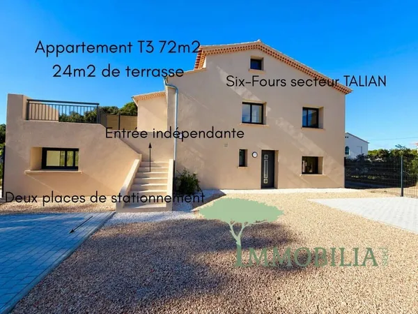 Appartement 3 pièces 72 m²