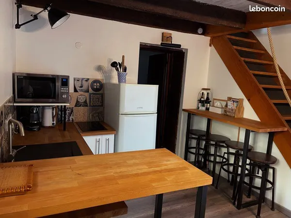 Location maison mitoyenne avec jardin
