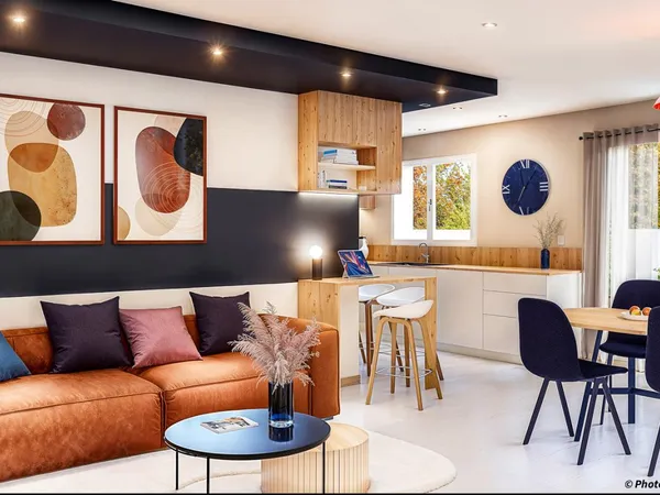 Terrain + maison 57 m²