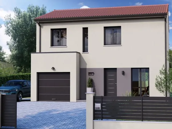 Maison 4 chambres - garage - suite parentale - Malintrat