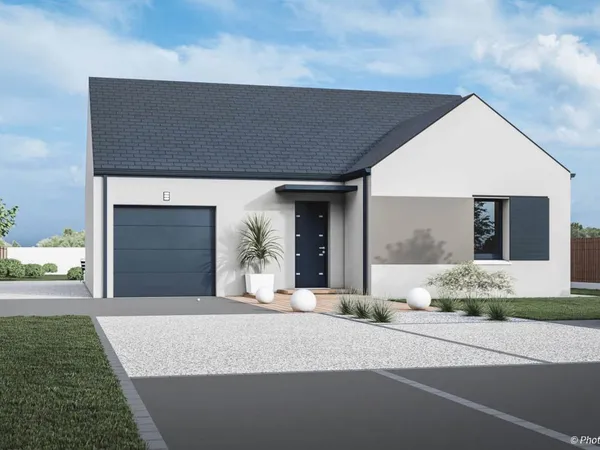 Terrain + maison 62 m²