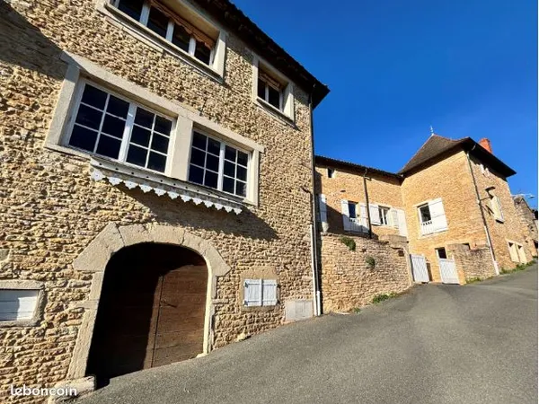 Maison de caractère en pierre 330 m² + dépendances & jardin