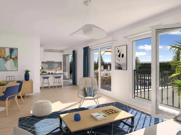 Appartement 2 pièces 51 m²