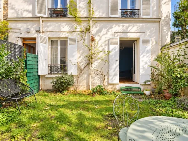 Loue Appartement meublé 3 pièces avec jardin privatif - Paris 17e