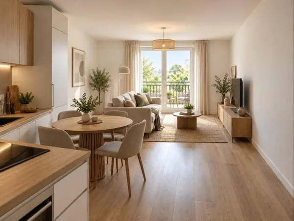 Appartement 2 pièces 43 m²