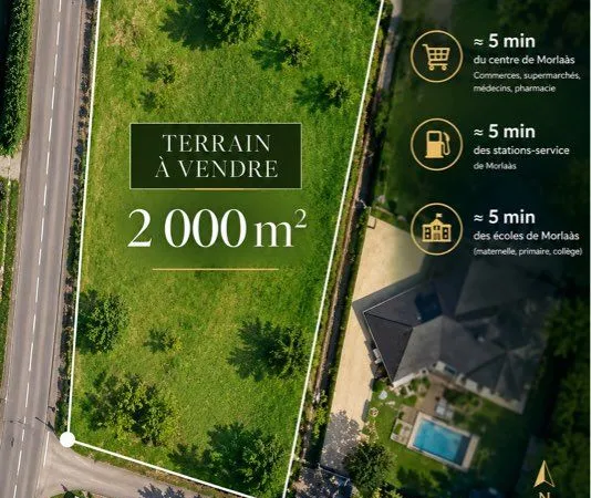 Terrain plat - environnement calme