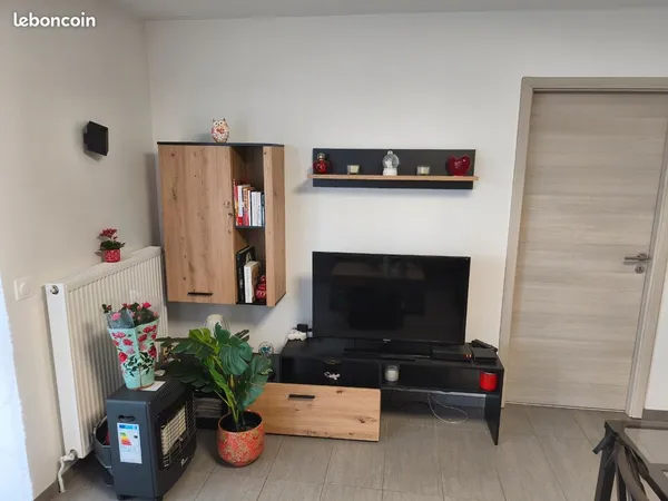 Superbe T2 55 m2 meublé prêt à vivre avec balcon