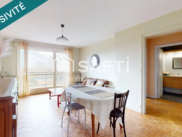Appartement T3 avec vue sur le parc Barbieux  Roubaix