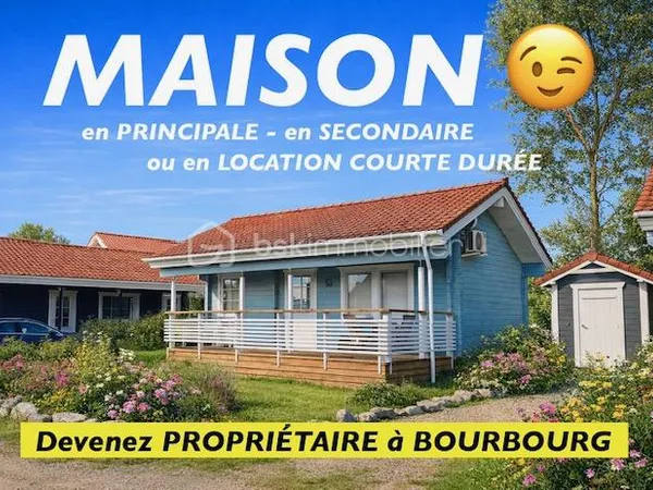 Maison 2 pièces 35 m²