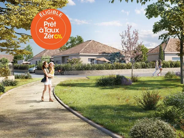 Terrain en lotissement 375 m²