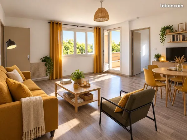 Appartement type 2 avec balcon4091