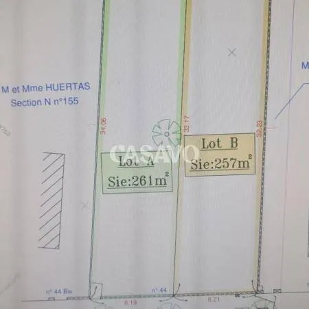 Terrain 518 m²