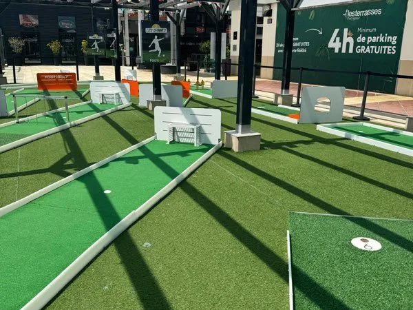 Parcours de footigolf