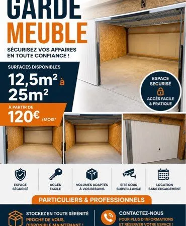 Garde meuble / box de stockage