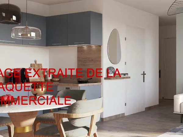 Appartement 3 pièces 62 m²
