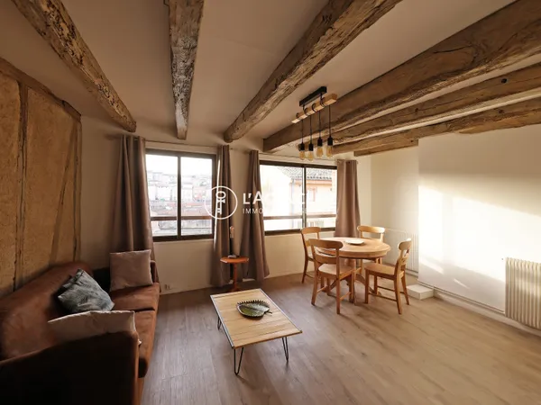 Appartement T2 meublé - Vue sur le Tarn