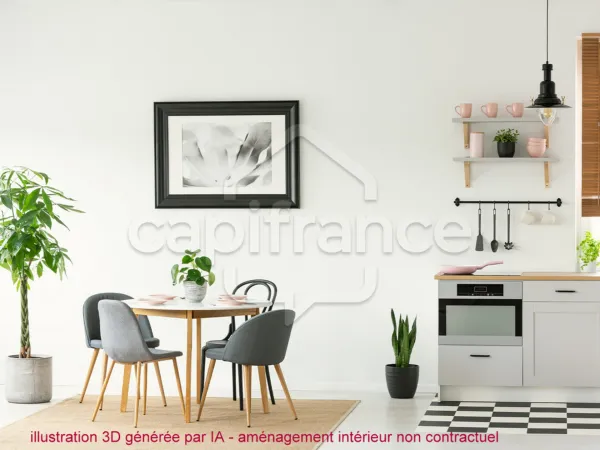 Appartement 3 pièces 58 m²