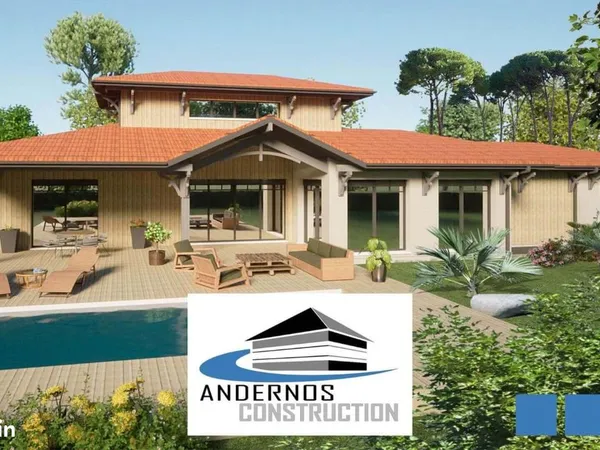 Terrain 600 m² Audenge