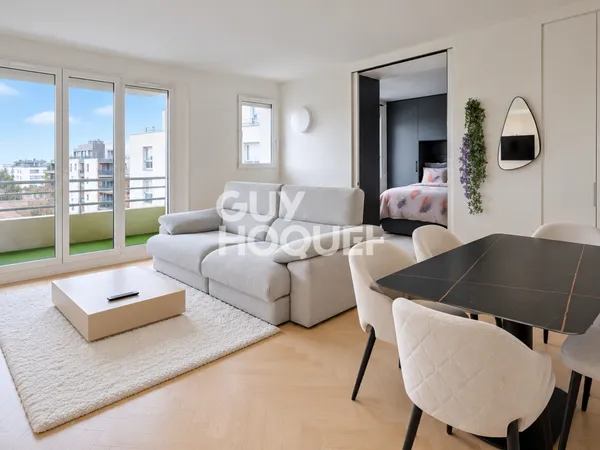 Appartement à louer de 2 pièces de 45.7 m²