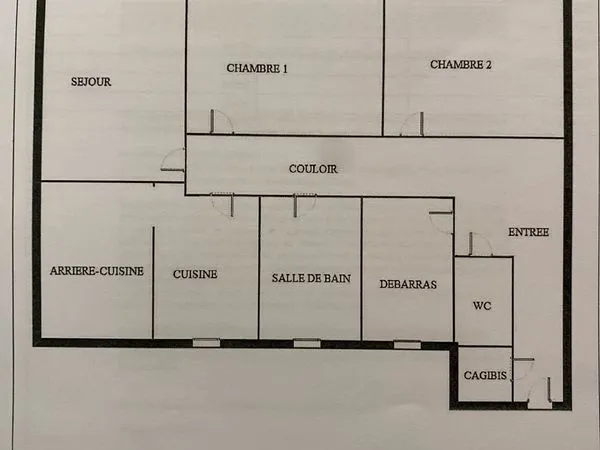Appartement en centre ville
