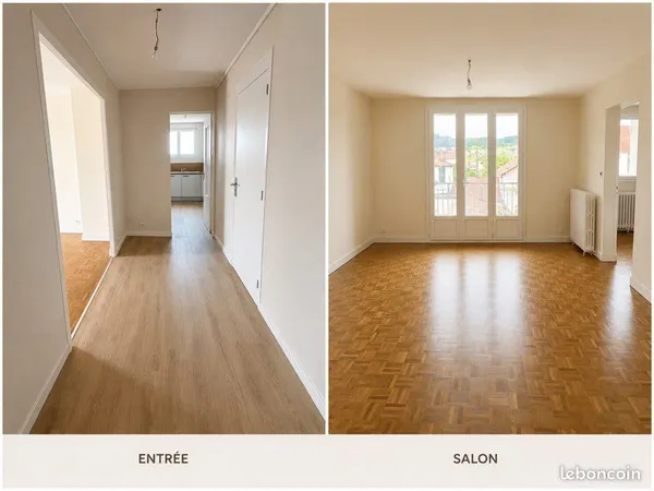 Appartement T3 entièrement rénové avec parking - 64m2 - Quartier Barnabé
