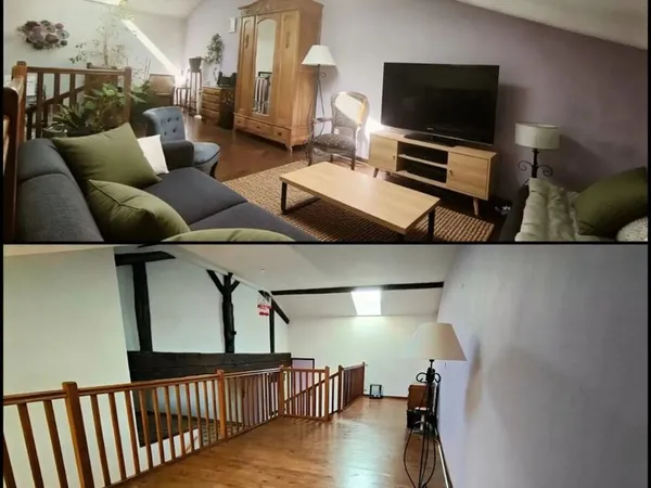 Appartement de caractère en plein coeur de Toul - 115 m² avec cave et cour commune