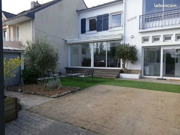 Location meublée maison Larmor Plage