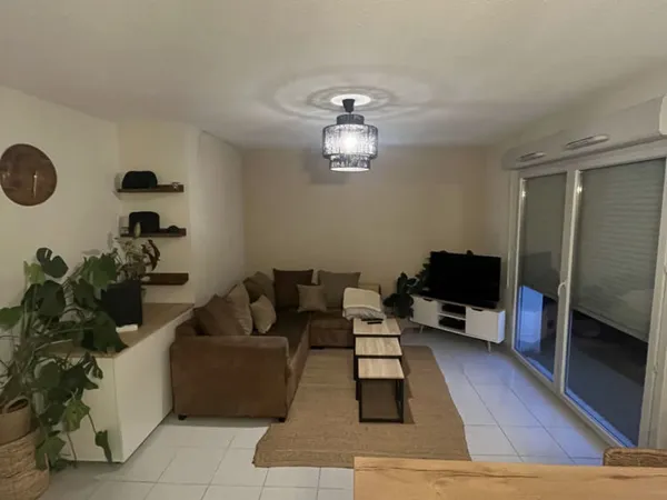 Appartement T3 meublé 64 m² lumineux avec balcon